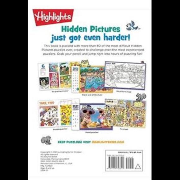 Highlights Hardest Hidden Pictures Book Ever: 1500+ Tough Hidden Objects - Picture 2 of 8